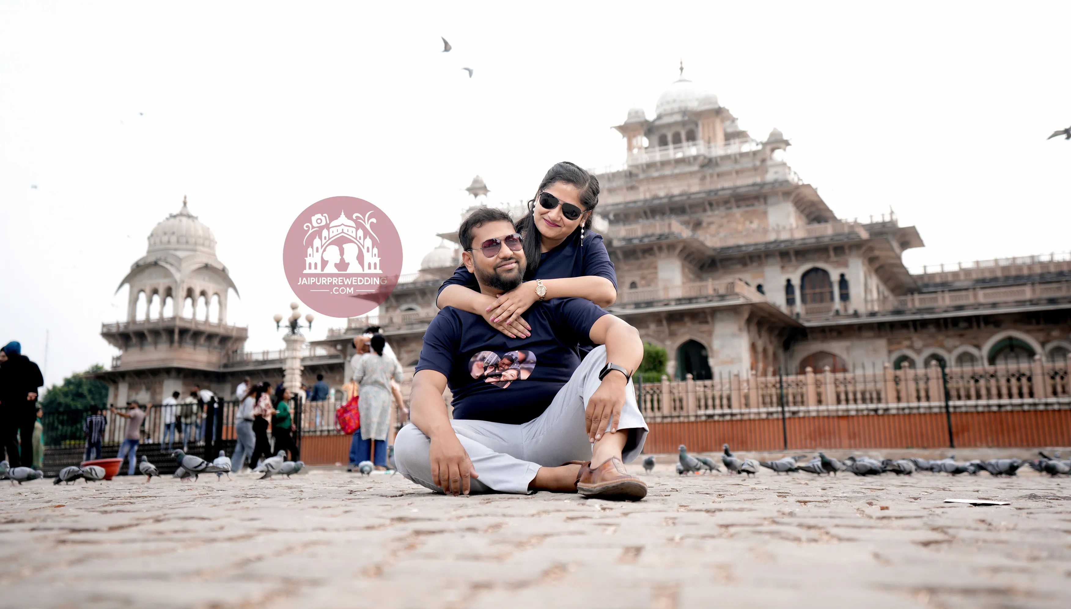 Studio photos portrait session with couples in Jaipur pre-wedding portfolio 